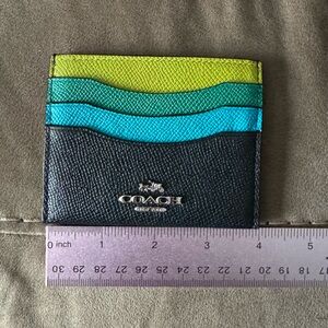 Coach card holder wallet